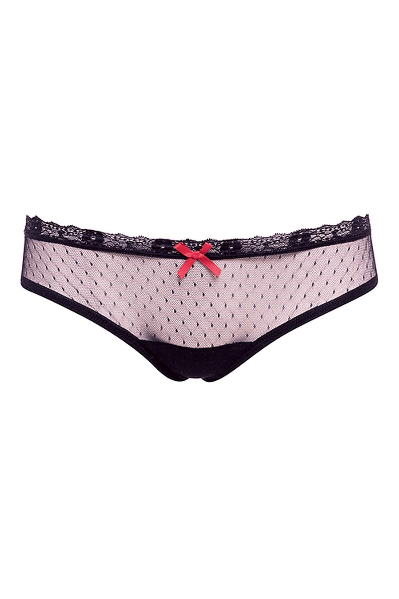 6-BARELY BARE PEEK A BOO BUTT BLACK-6
