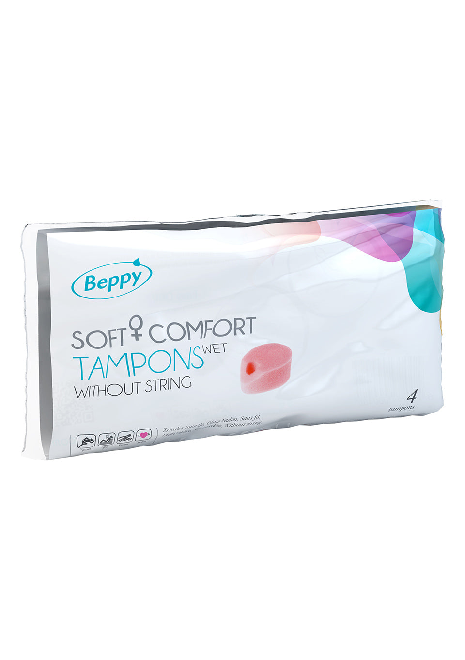 2-Tampony-BEPPY SOFT&COMFORT TAMPONS WET 4PCS-2