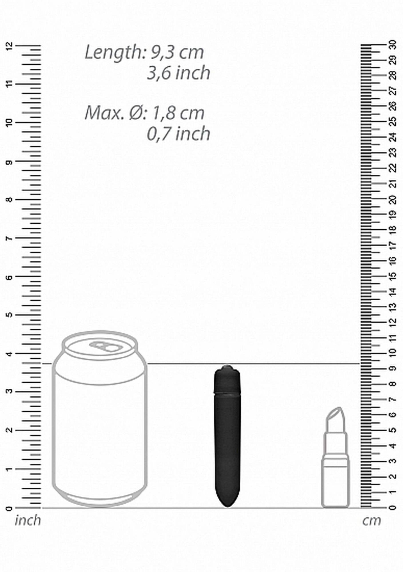 3-Mini wibrator mały masażer bullet pocisk sex 9cm-3