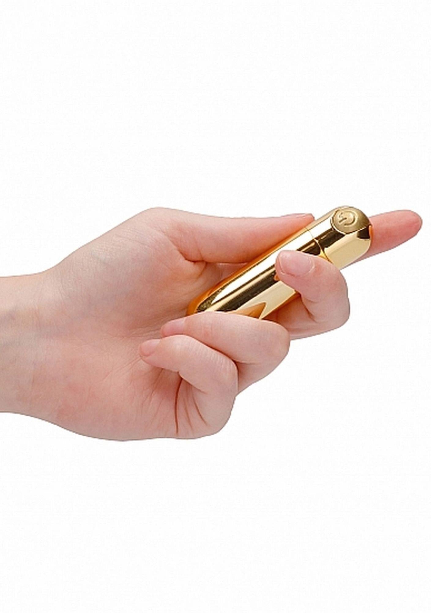 6-10 Speed Rechargeable Bullet - Gold-6