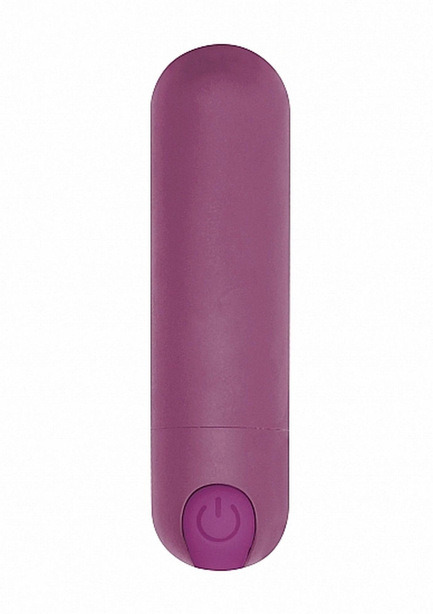 1-10 Speed Rechargeable Bullet - Purple-1
