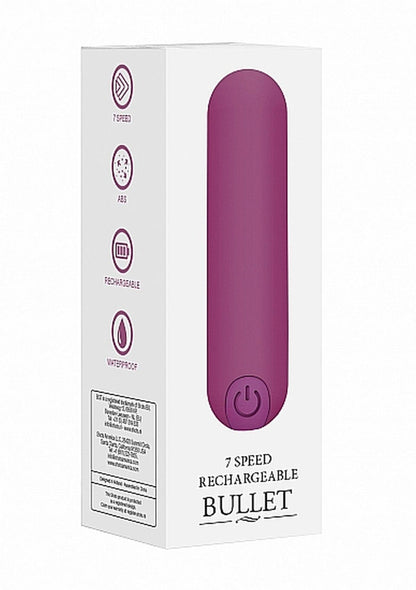 2-10 Speed Rechargeable Bullet - Purple-2