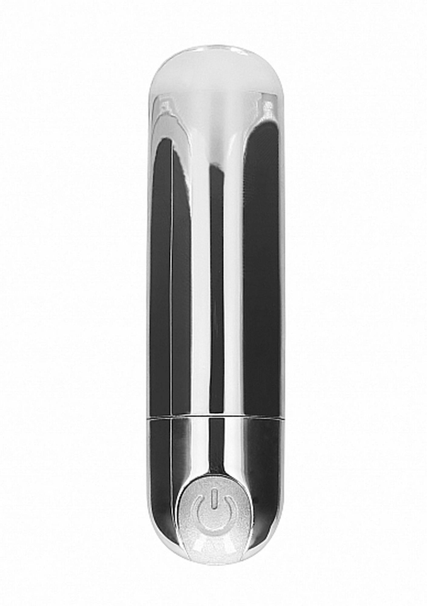 1-10 Speed Rechargeable Bullet - Silver-1