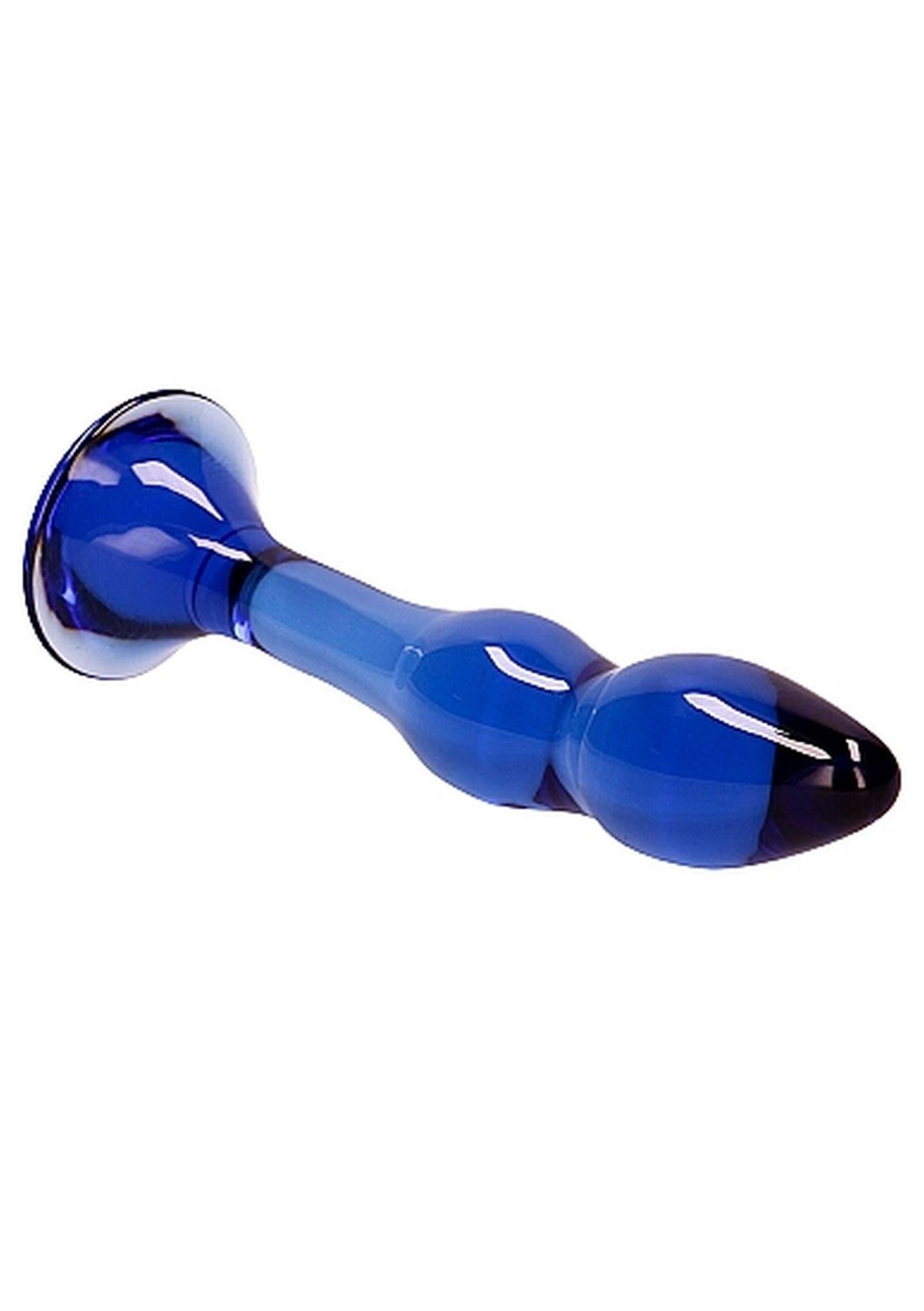 6-Szklane wodoodporne dildo do anusa i pochwy 15 cm-6