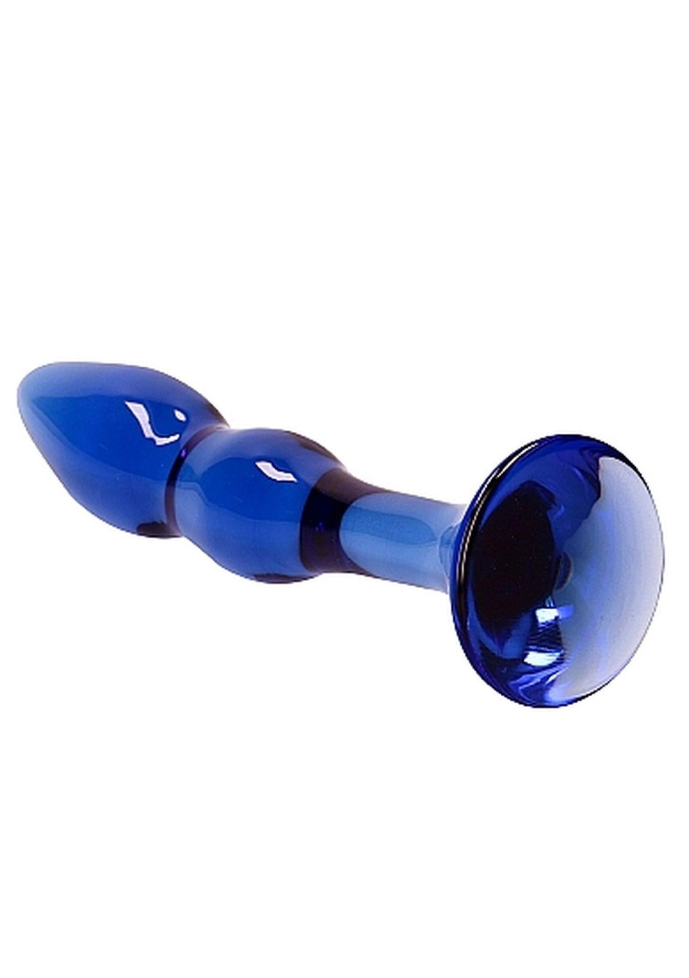 7-Szklane wodoodporne dildo do anusa i pochwy 15 cm-7