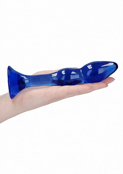 9-Szklane wodoodporne dildo do anusa i pochwy 15 cm-9