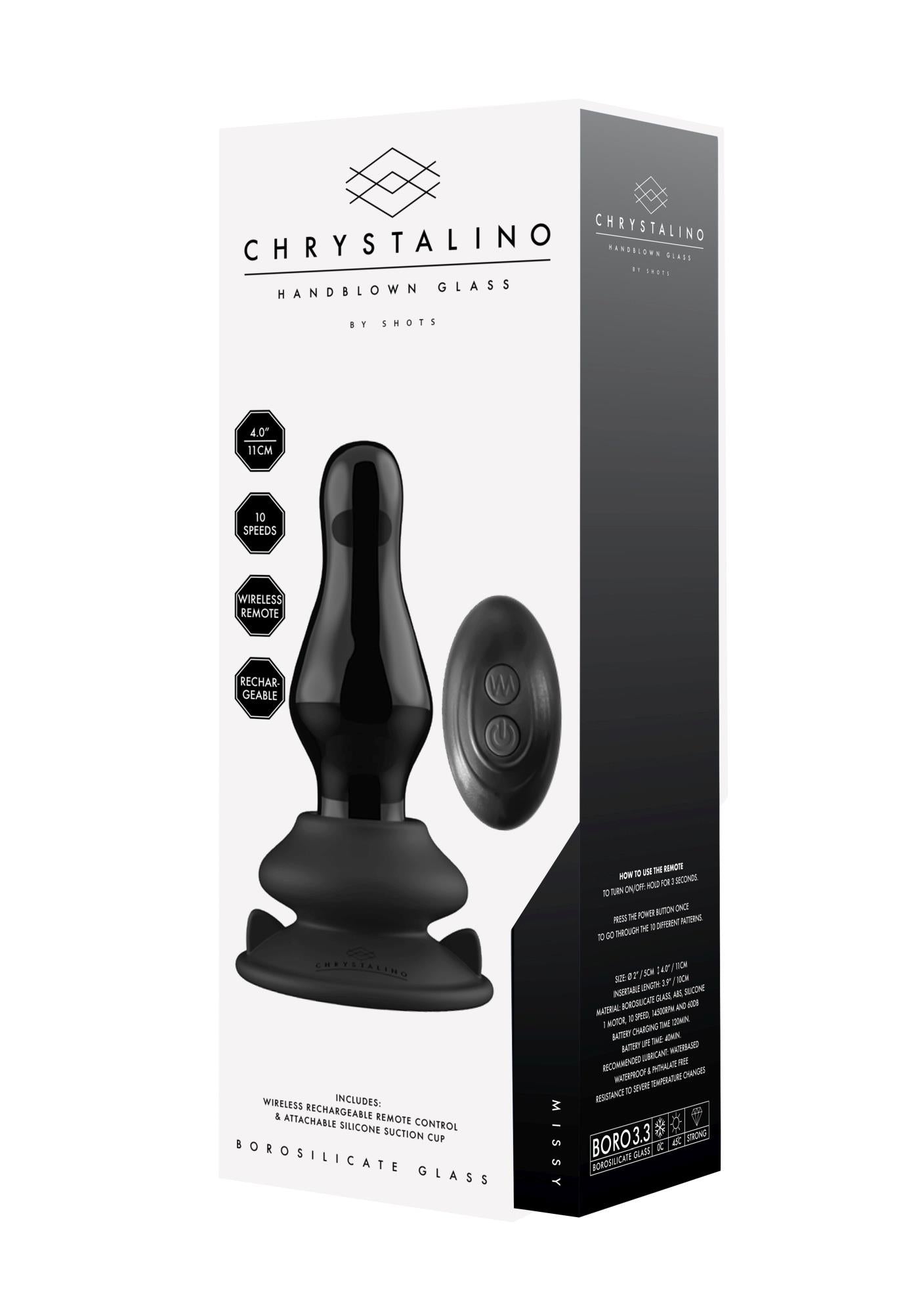 8-Małe szklane dildo z wibracjami z przyssawką-8