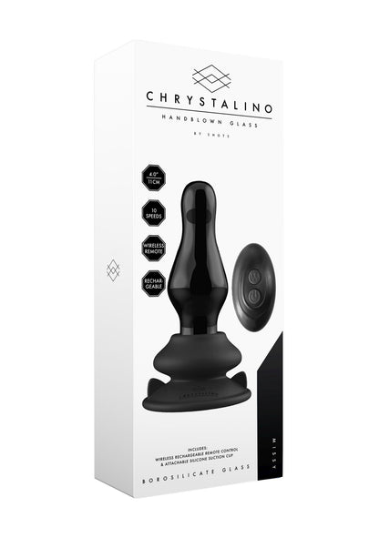 9-Małe szklane dildo z wibracjami z przyssawką-9