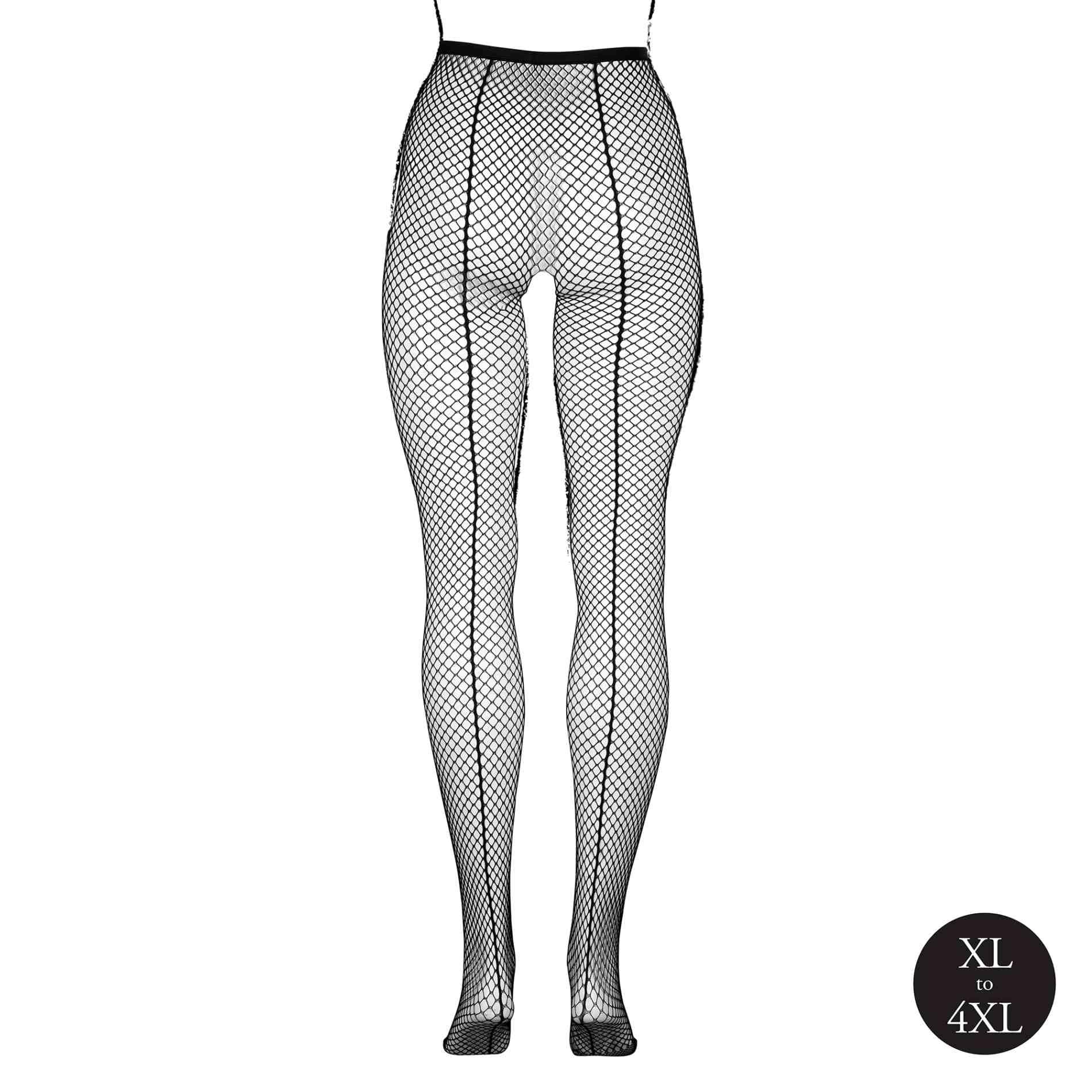 12-Panty with small fishnet structure.-12