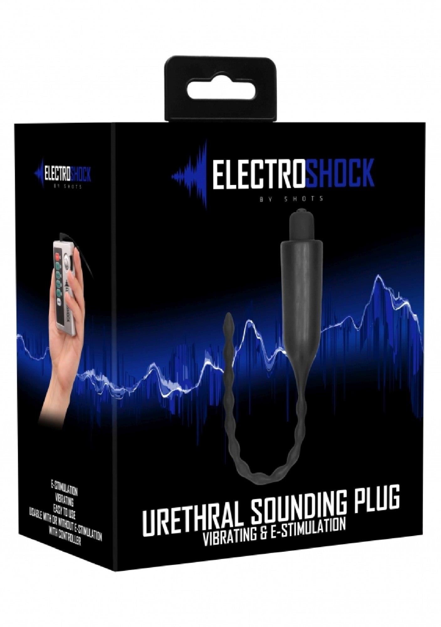 2-Elektrostymulator BDSM Vibrating Urethral Sounding - Black-2