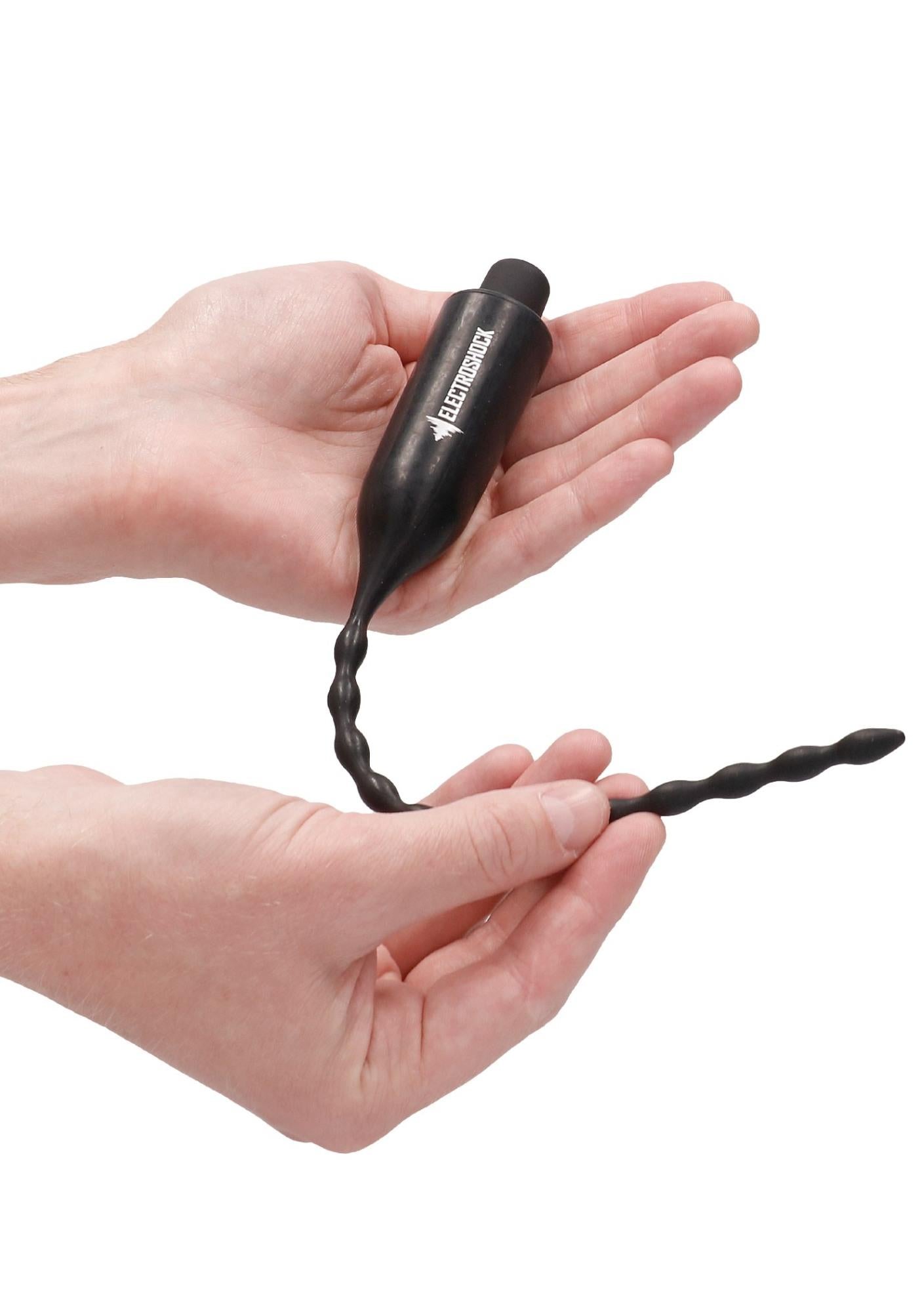 13-Elektrostymulator BDSM Vibrating Urethral Sounding - Black-13