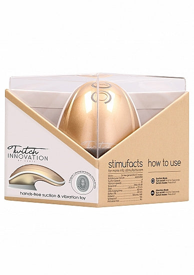 6-Twitch Hands - Free Suction & Vibration Toy - Gold-6