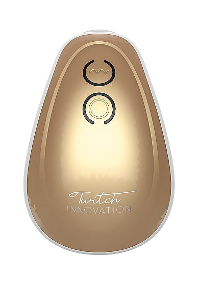 18-Twitch Hands - Free Suction & Vibration Toy - Gold-18