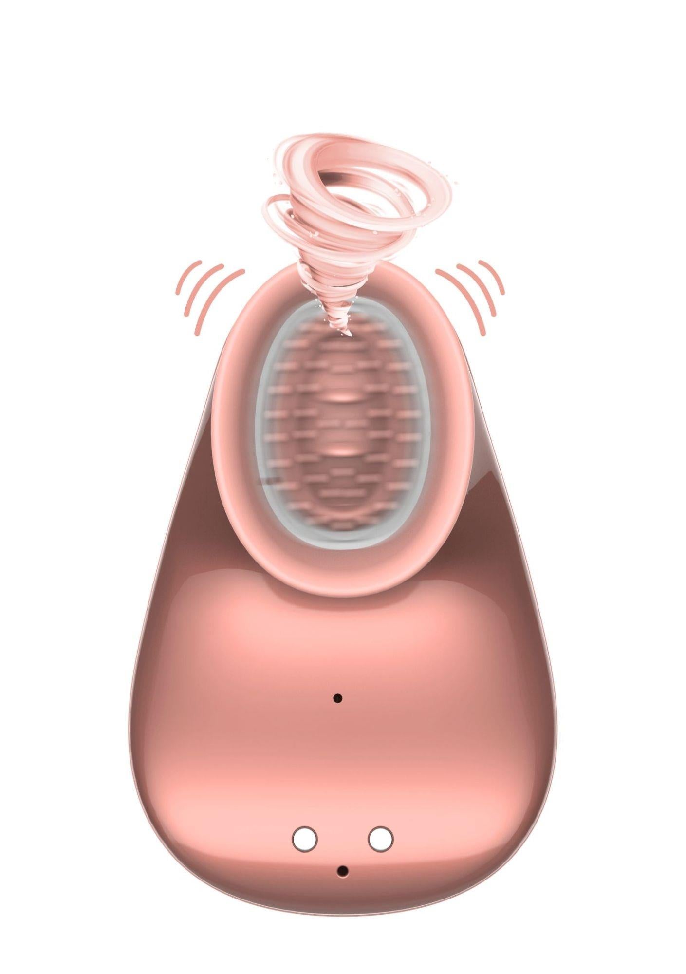 3-Twitch Hands - Free Suction & Vibration Toy - Rose-3
