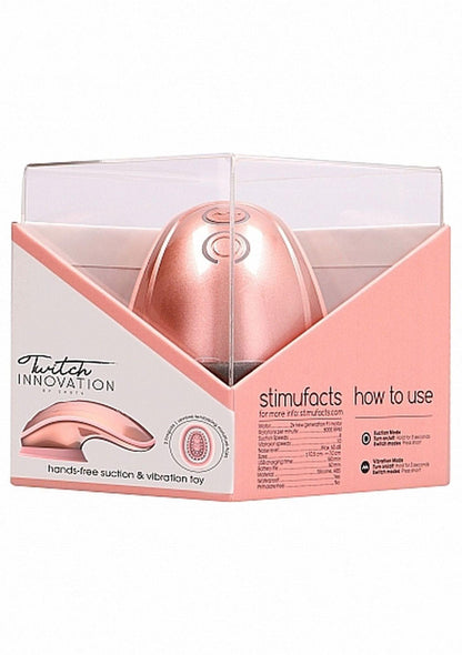 5-Twitch Hands - Free Suction & Vibration Toy - Rose-5