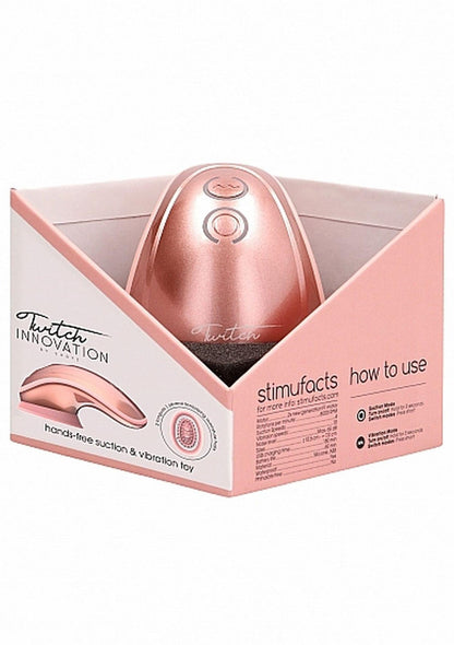 7-Twitch Hands - Free Suction & Vibration Toy - Rose-7