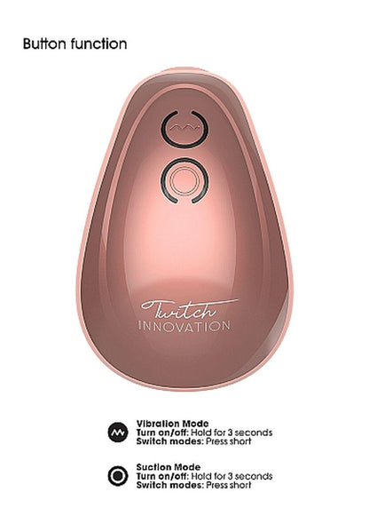 21-Twitch Hands - Free Suction & Vibration Toy - Rose-21