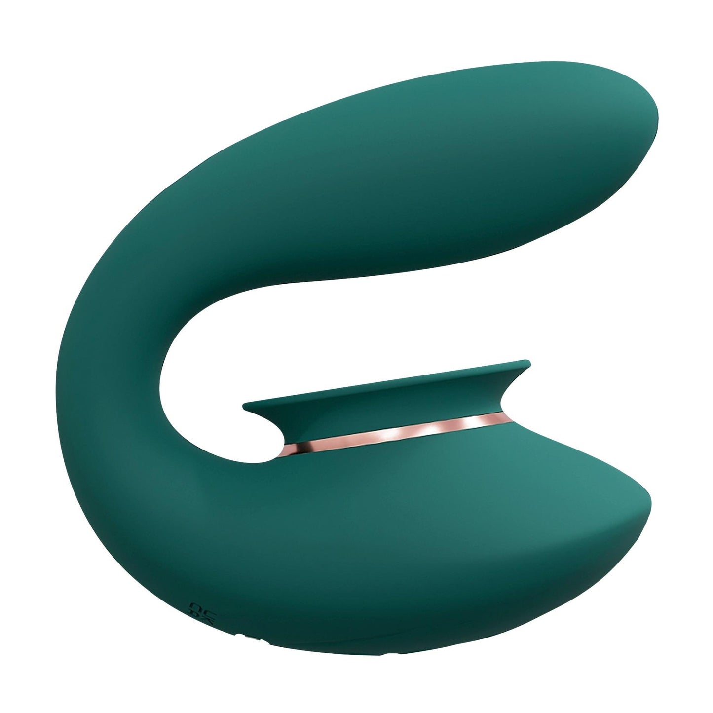 3-Twitch 3 - Rechargeable Vibrator & Suction - Silicone - 10 Speed - Forest Green-3