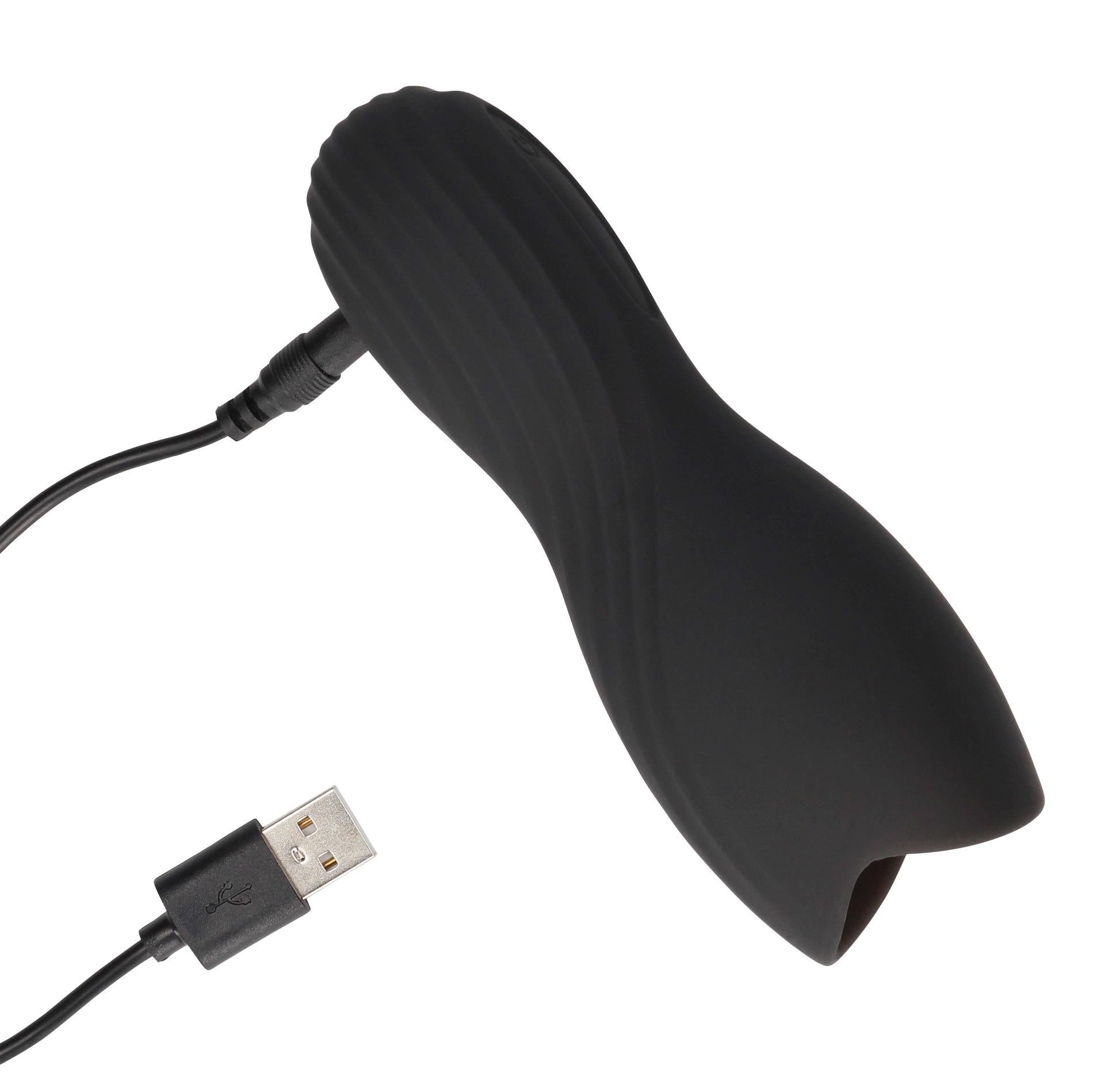 4-MASTURBATOR WIBRUJĄCY WODOODPORNY SILNE WIBRACJE 10 TRYBÓW USB-4