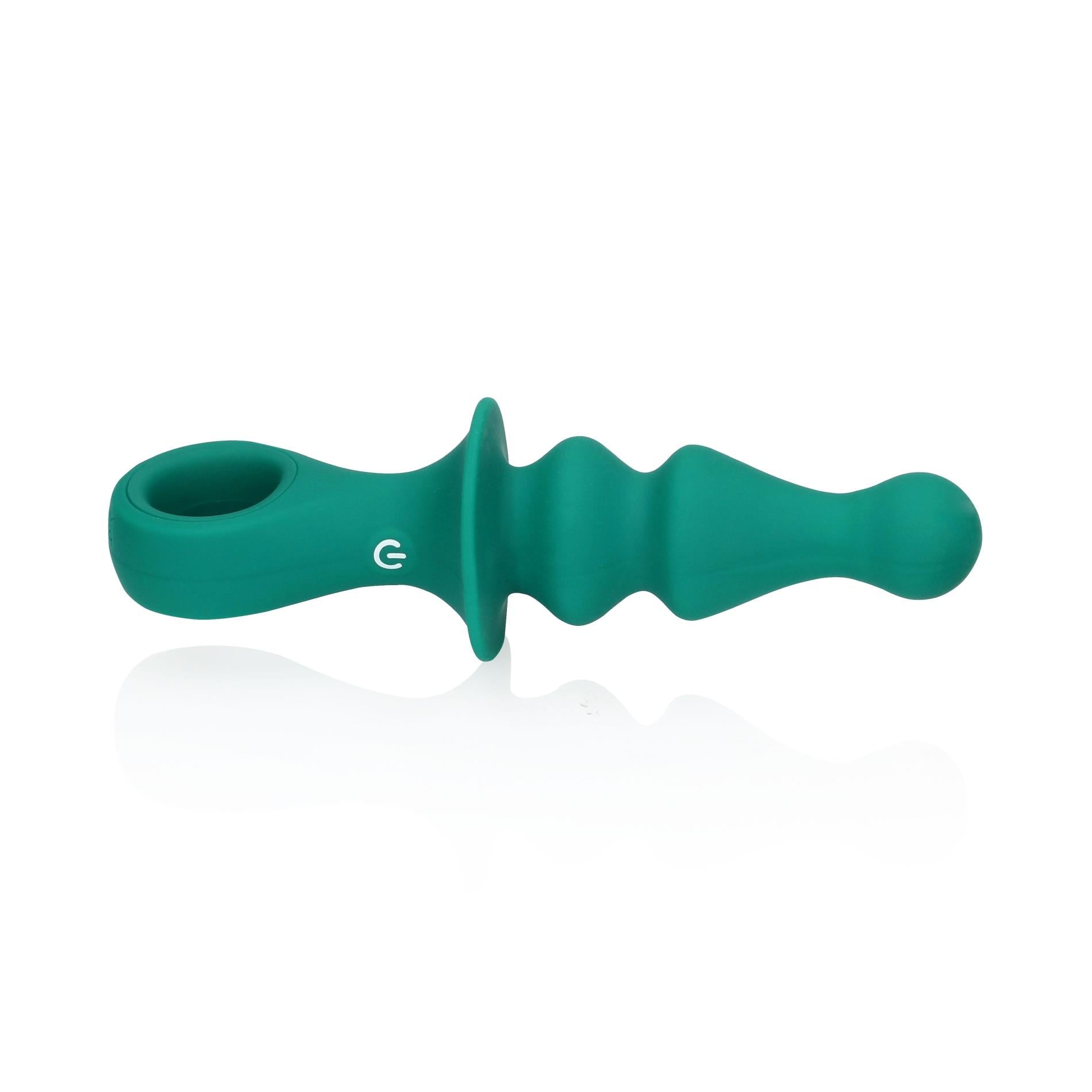 6-Korek wibrujący analny zatyczka z uchwytem gładki silikon 16,5cm USB-6