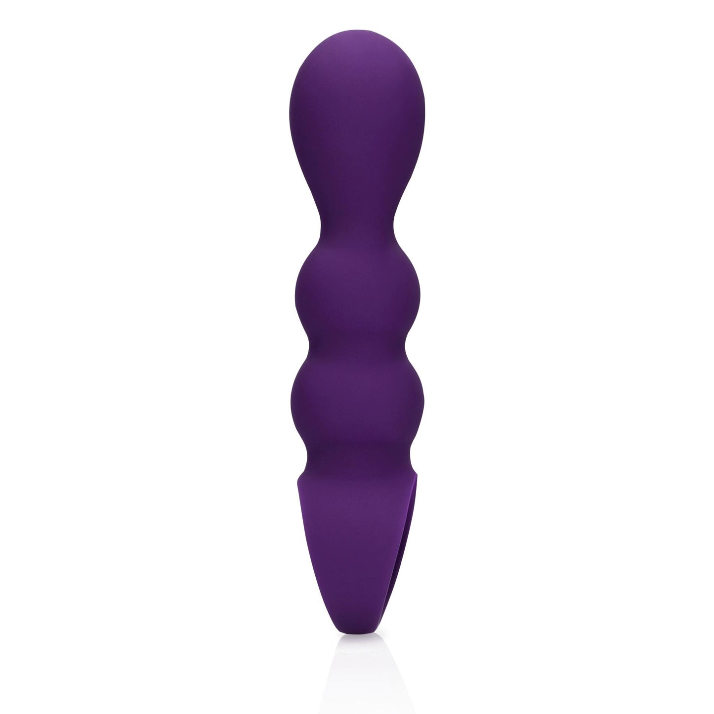 4-Wibrujący korek analny z uchwytem 10 trybów miękki silikon 16,5cm-4