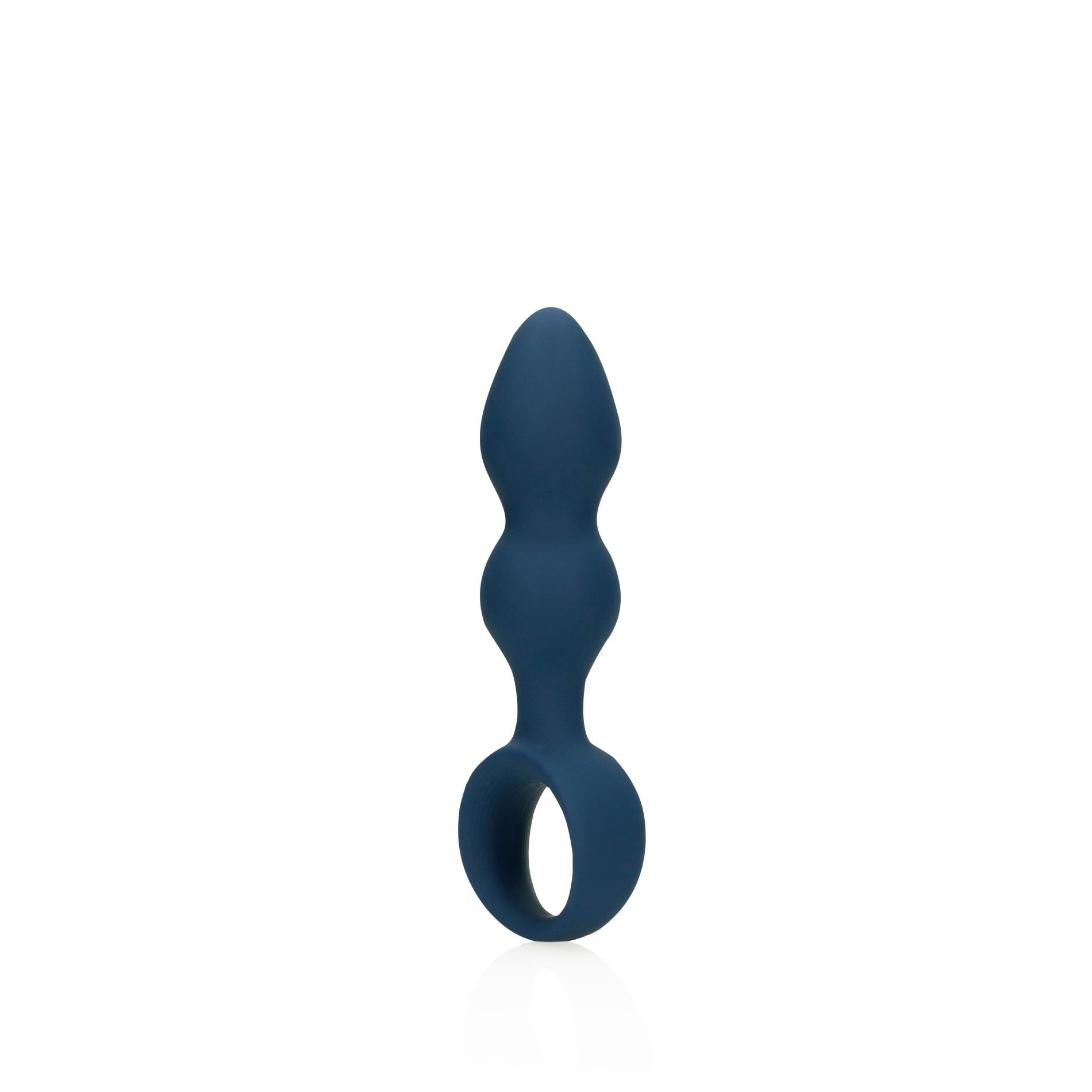 6-KOREK PLUG SEX ANALNY WTYCZKA SILIKONOWA Z UCHWYTEM 10,6 CM-6