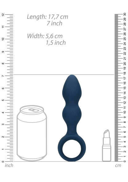 10-PLUG KOREK SEX ANALNY WTYCZKA SILIKONOWA Z UCHWYTEM 12 CM-10