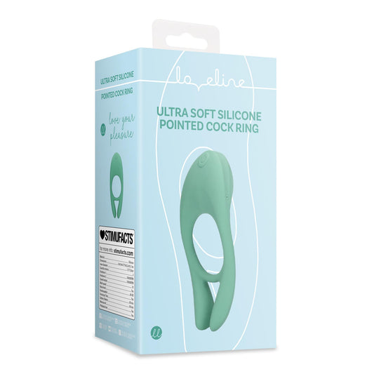 2-Ultra Soft Silicone Pointed Cock Ring-2