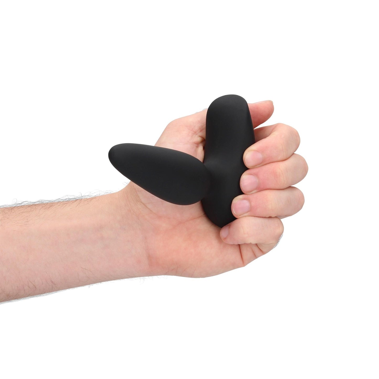 11-Smooth Vibrating Anal Plug with Remote Control-11