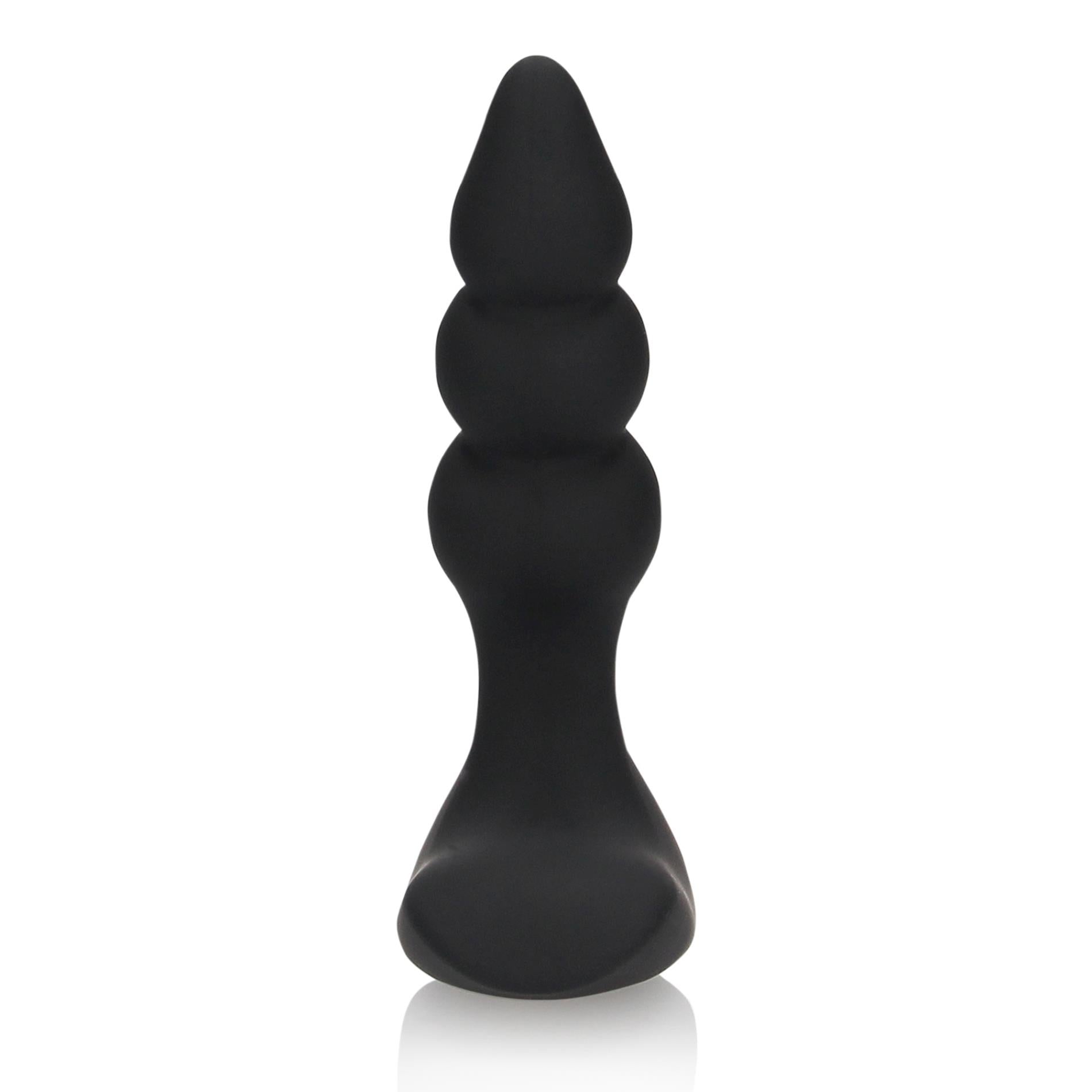 6-Beaded Vibrating Anal Plug with Remote Control-6