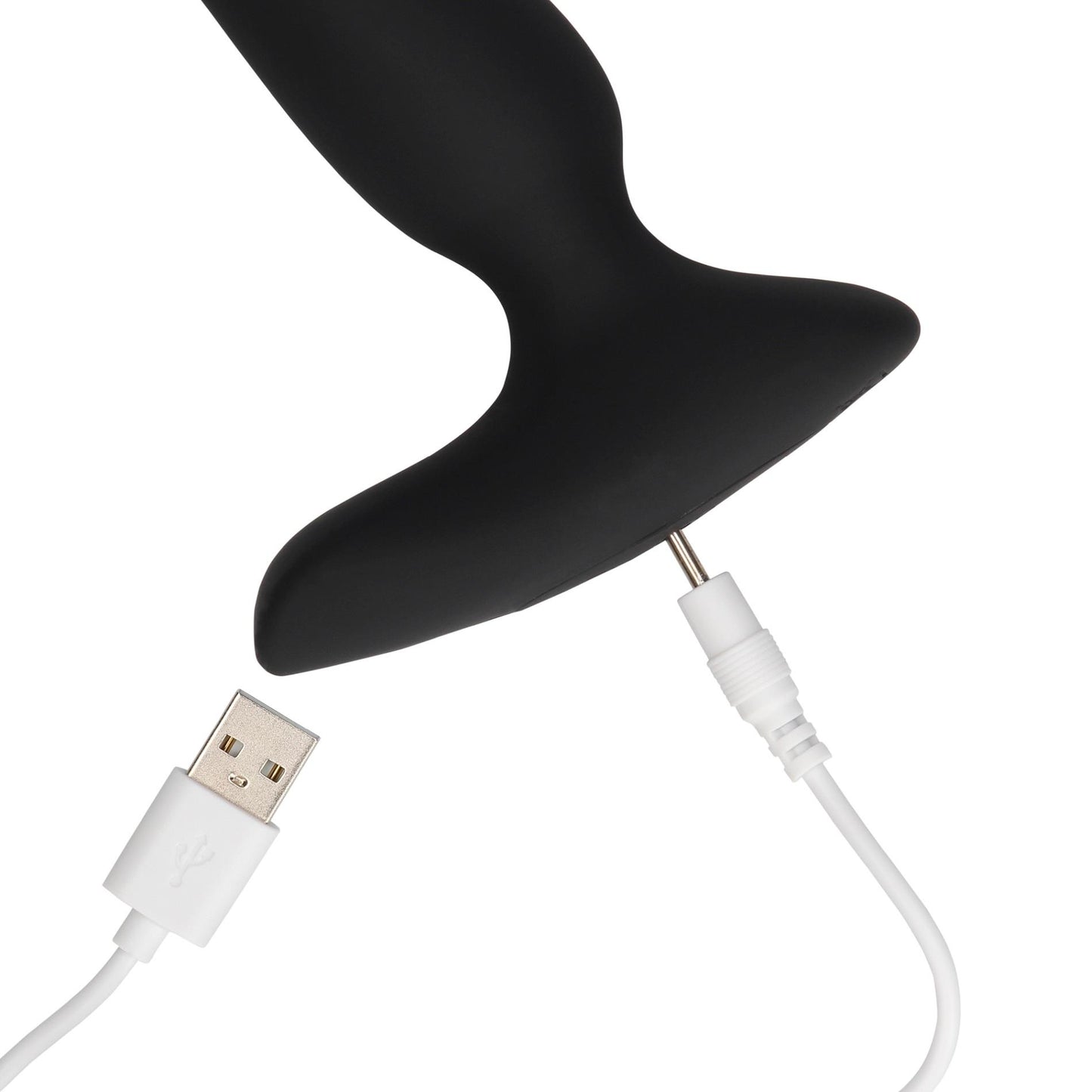 9-Beaded Vibrating Anal Plug with Remote Control-9