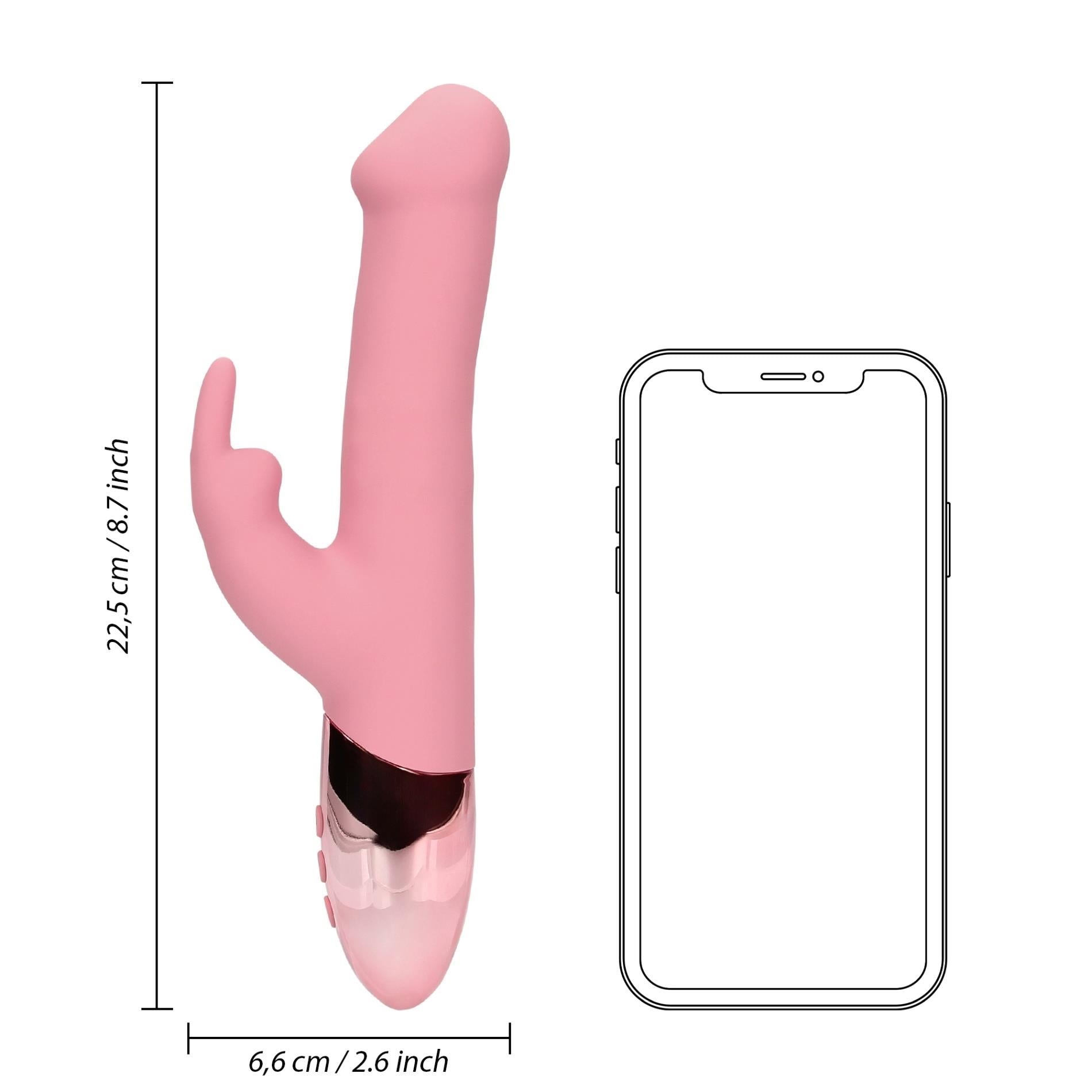 11-Rotating Beads Rabbit Vibrator-11