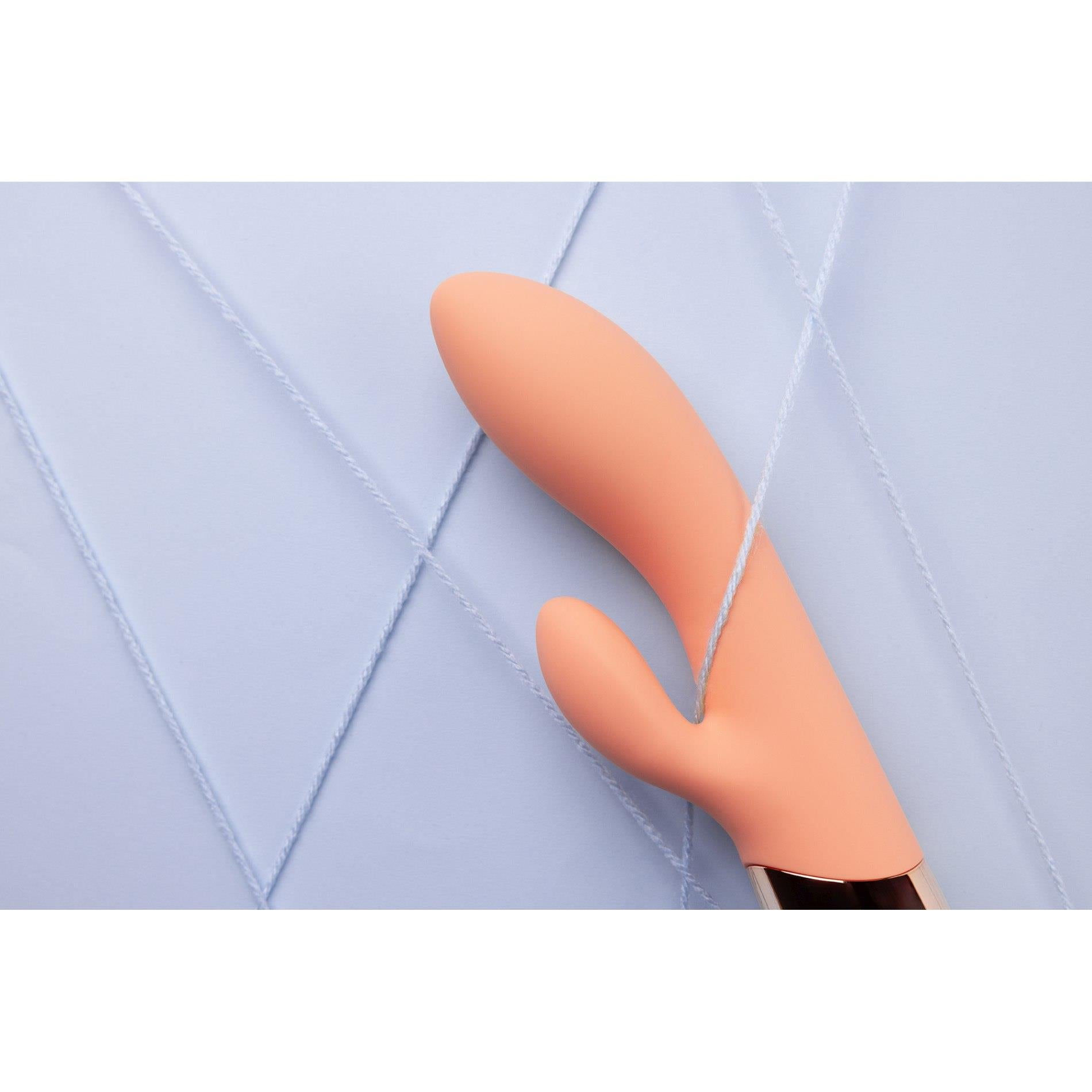 12-Ultra Soft Silicone Rabbit Vibrator-12