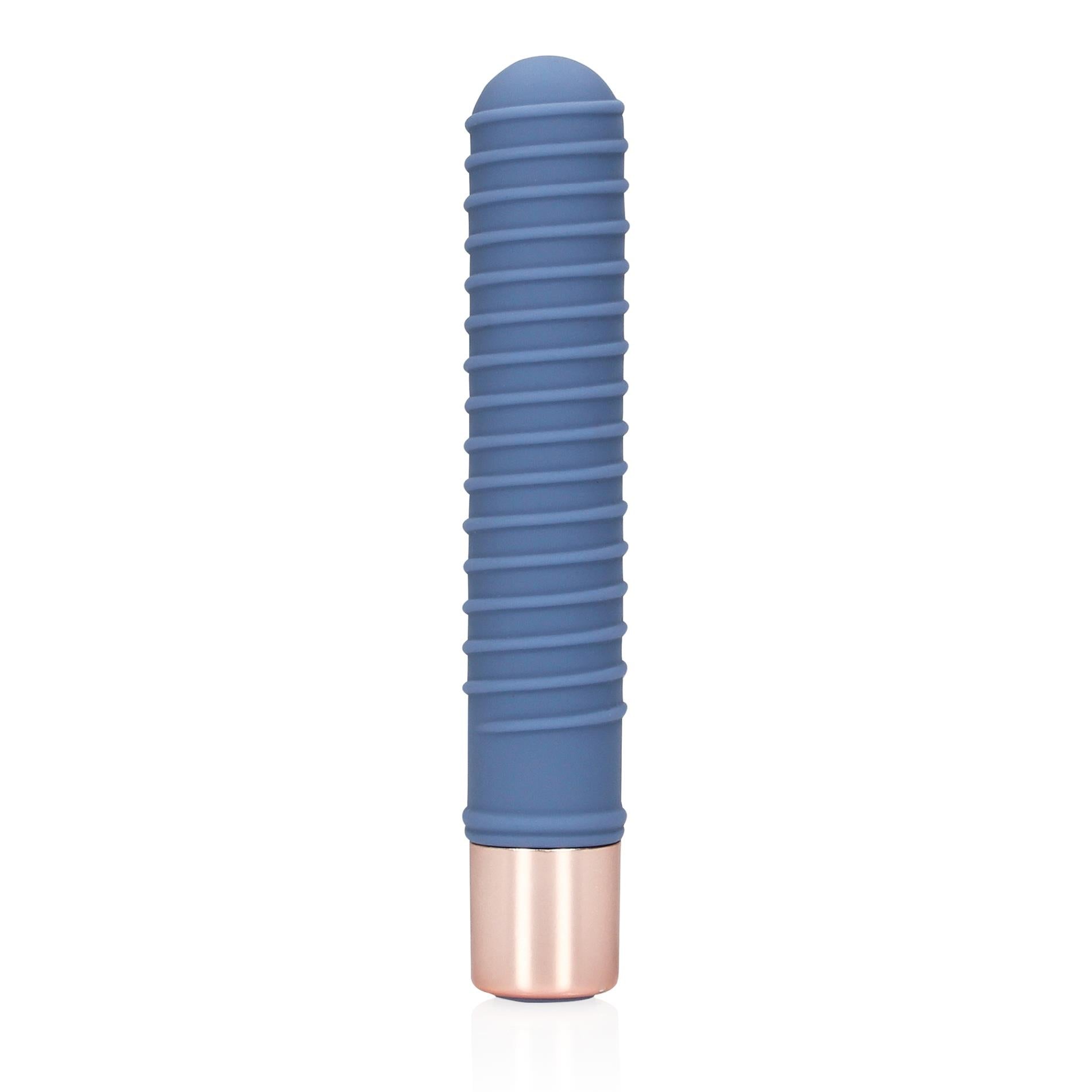 1-Ribbed Mini Vibrator-1
