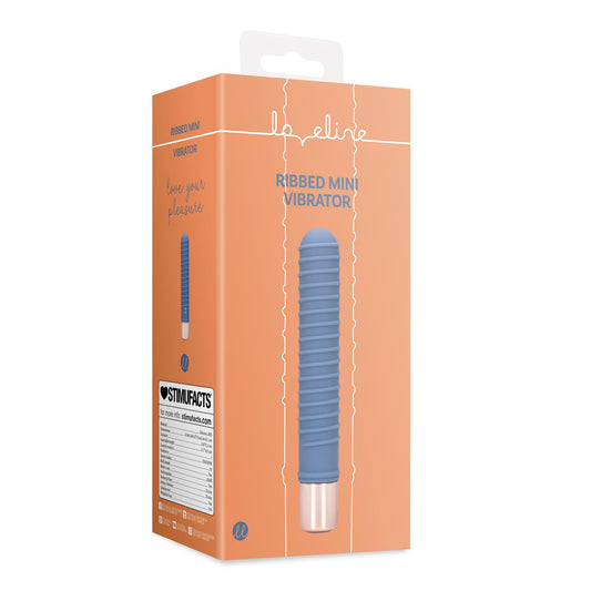 2-Ribbed Mini Vibrator-2