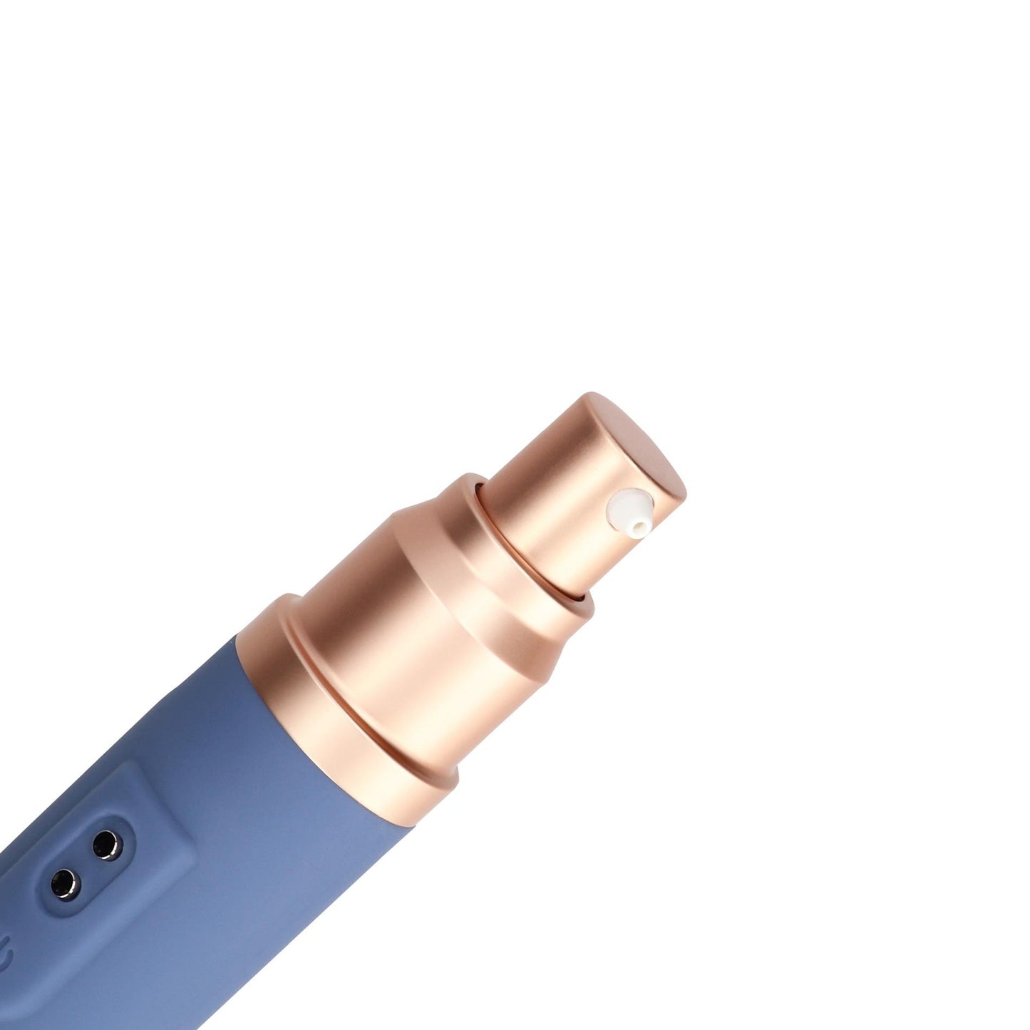 8-Travel Vibrator with Lube Compartment and Pump-8