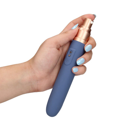 14-Travel Vibrator with Lube Compartment and Pump-14