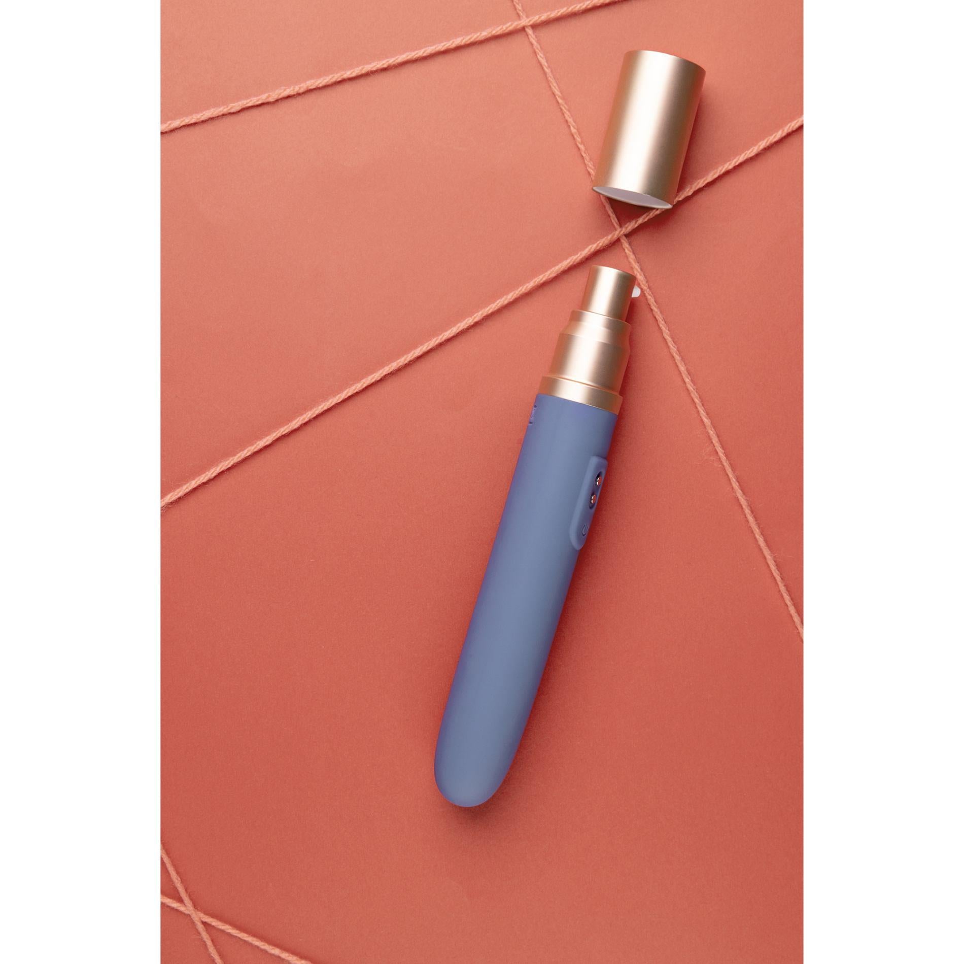 15-Travel Vibrator with Lube Compartment and Pump-15