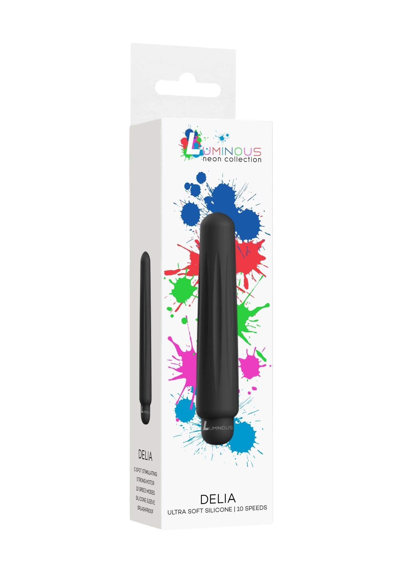 1-Mały klasyczny mini wibrator pocisk 10 trybów 11cm-1