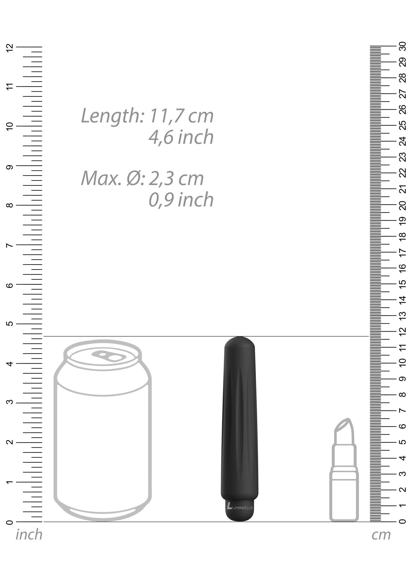 5-Mały klasyczny mini wibrator pocisk 10 trybów 11cm-5