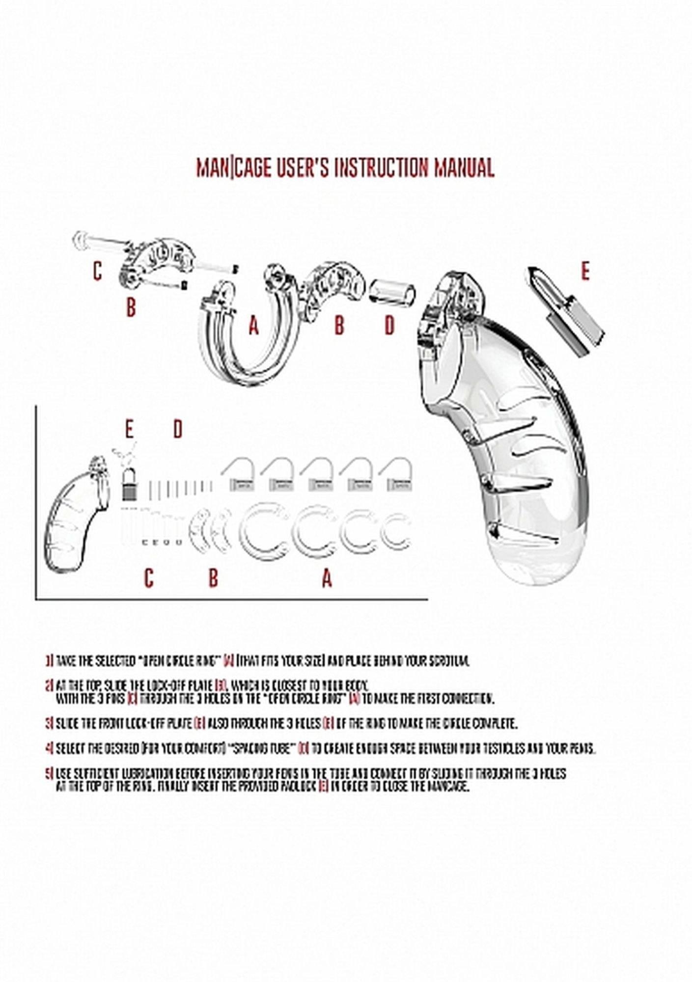 4-Klatka na penisa Model 06 - Chastity - 5.5-4