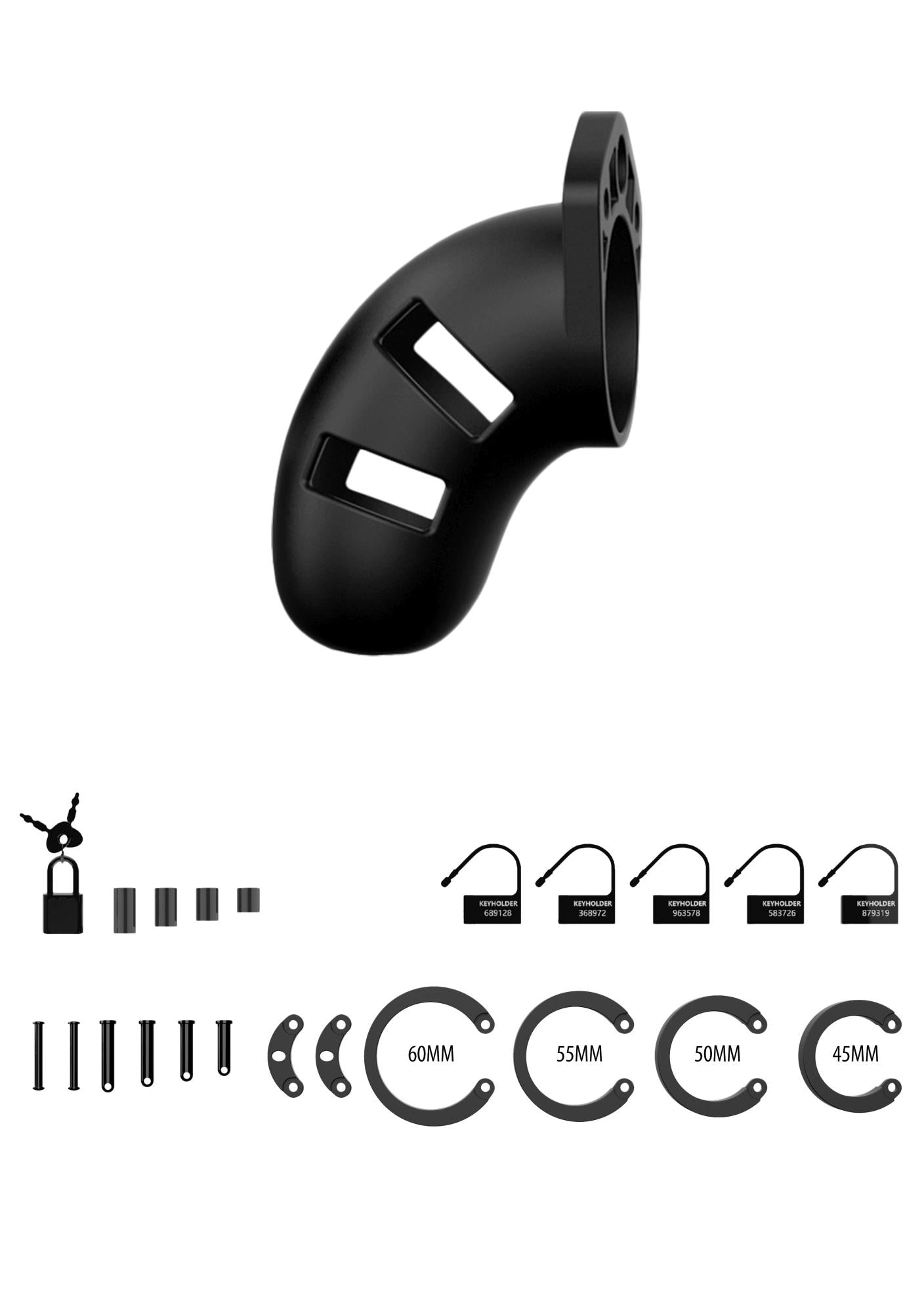 4-Klatka Erekcyjna Model 20 - Chastity - 3.5-4