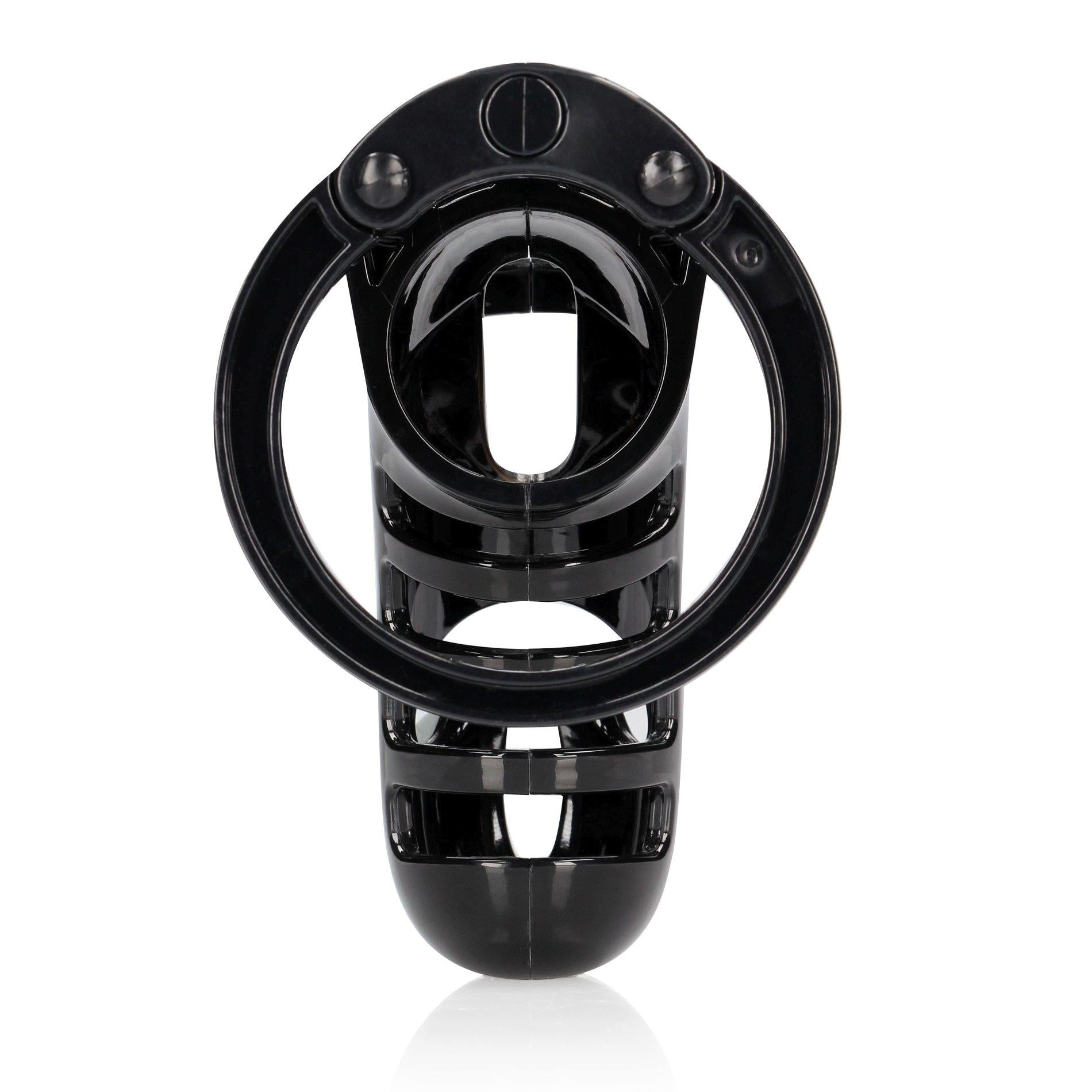 3-Model 26 - Chastity Cage - 4.5'' / 11,5 cm - Black-3
