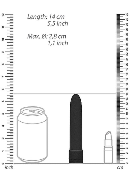 4-5,5" Vibrator - Biodegradable - Black-4
