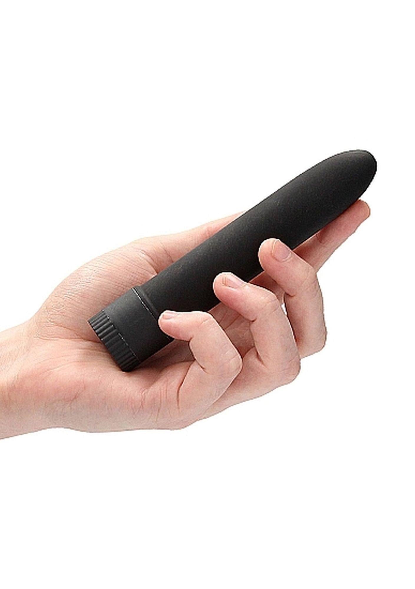 5-5,5" Vibrator - Biodegradable - Black-5