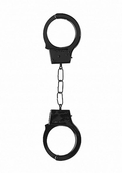 5-Kajdanki erotyczne metalowe czarne bondage bdsm-5
