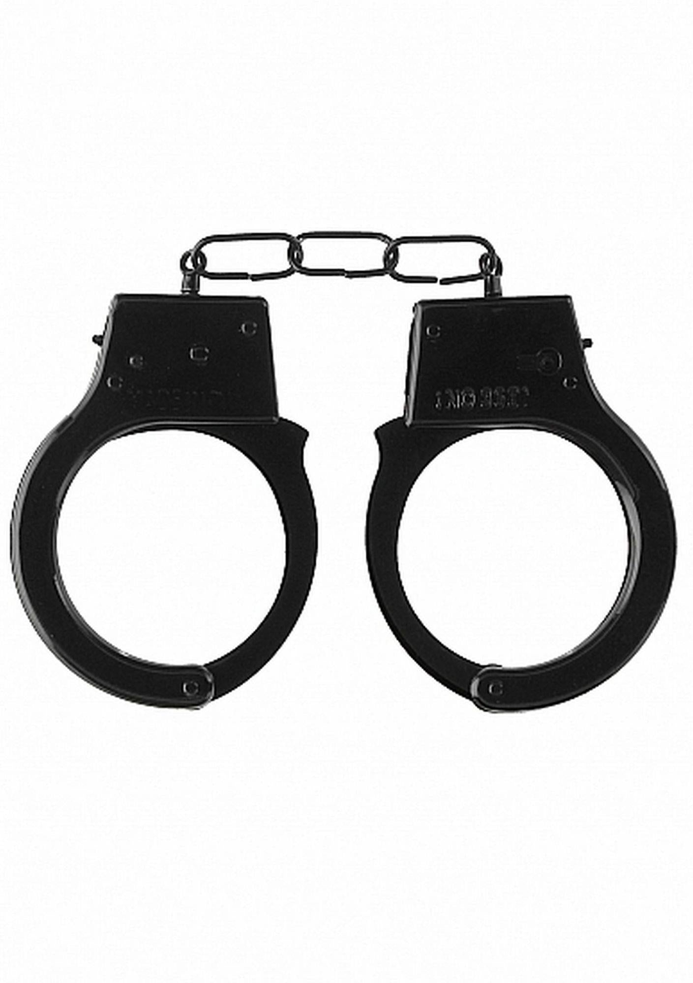 7-Kajdanki erotyczne metalowe czarne bondage bdsm-7