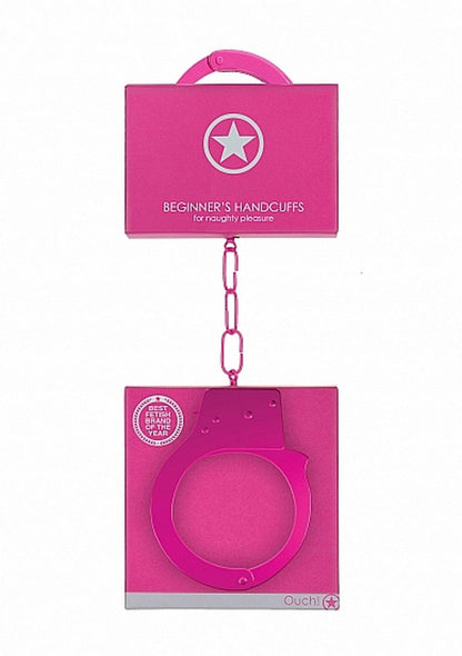 2-Kajdanki Beginner Pink-2