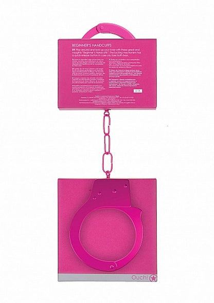 3-Kajdanki Beginner Pink-3