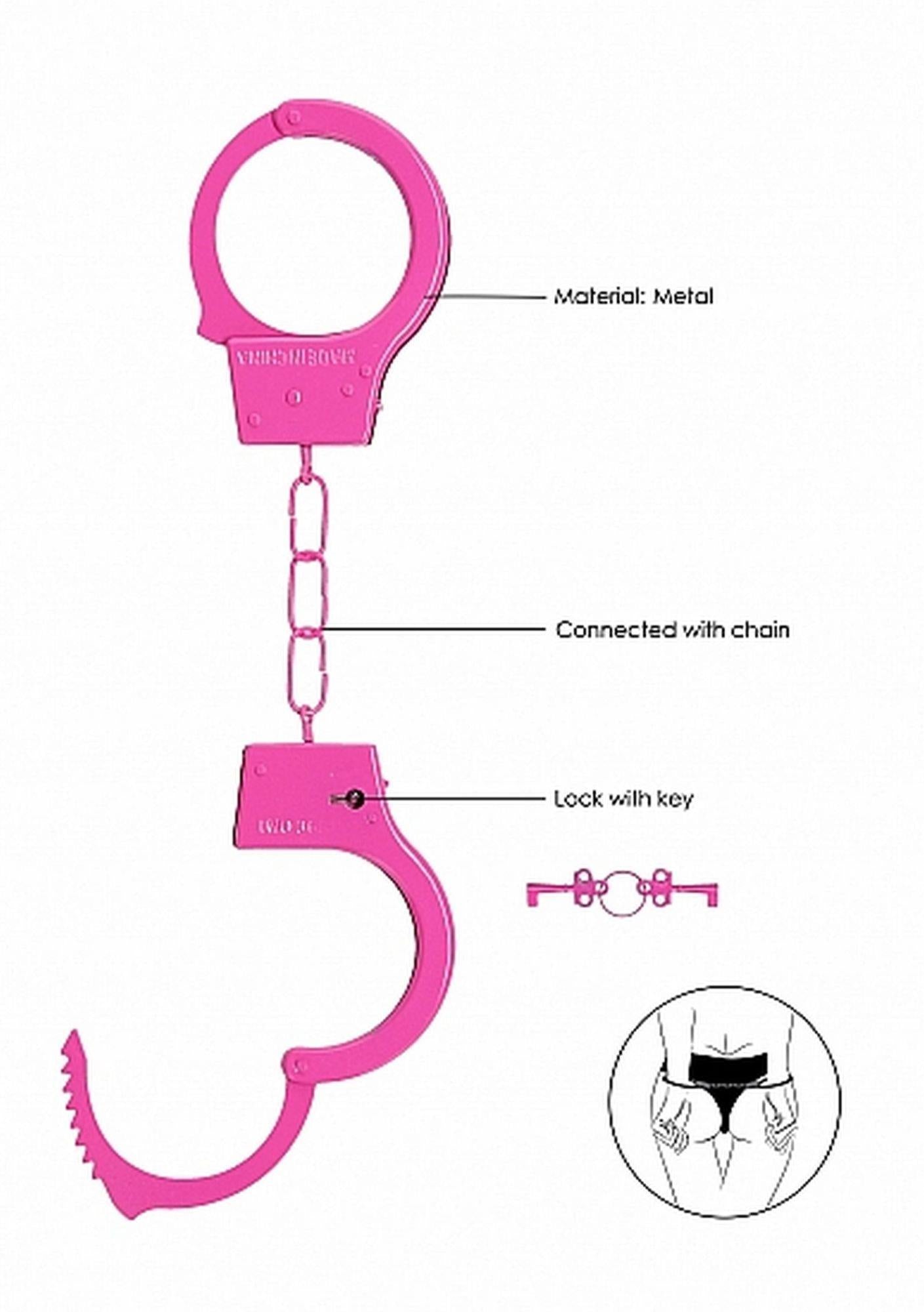 6-Kajdanki Beginner Pink-6